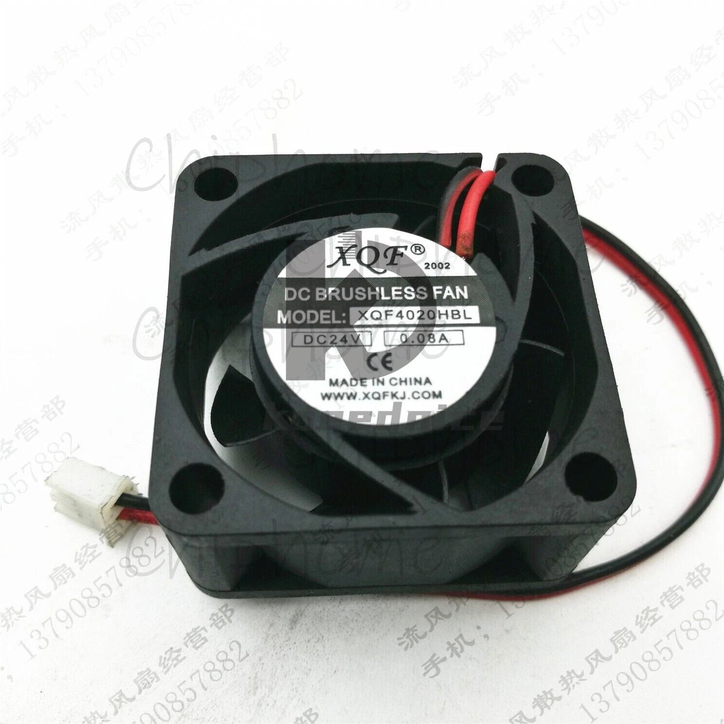 1PCS XQF XQF4020HBL 4020 DC24V 0.08A 4CM 2-wire Inverter Cooling Fan