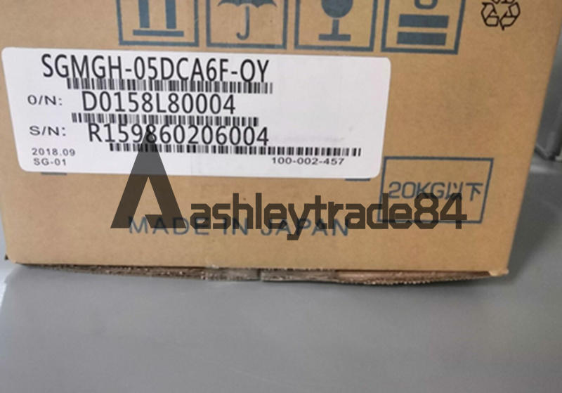 new 1PCS Yaskawa Servo Motor SGMGH-05DCA6F-OY SGMGH-05DCA6F-0Y