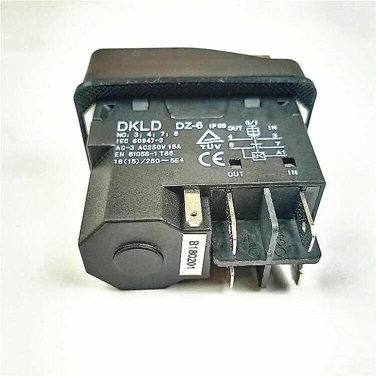 new DKLD DZ-6 250V 5pin Waterproof Electromagnetic Switch for Bench Drills - DKLD