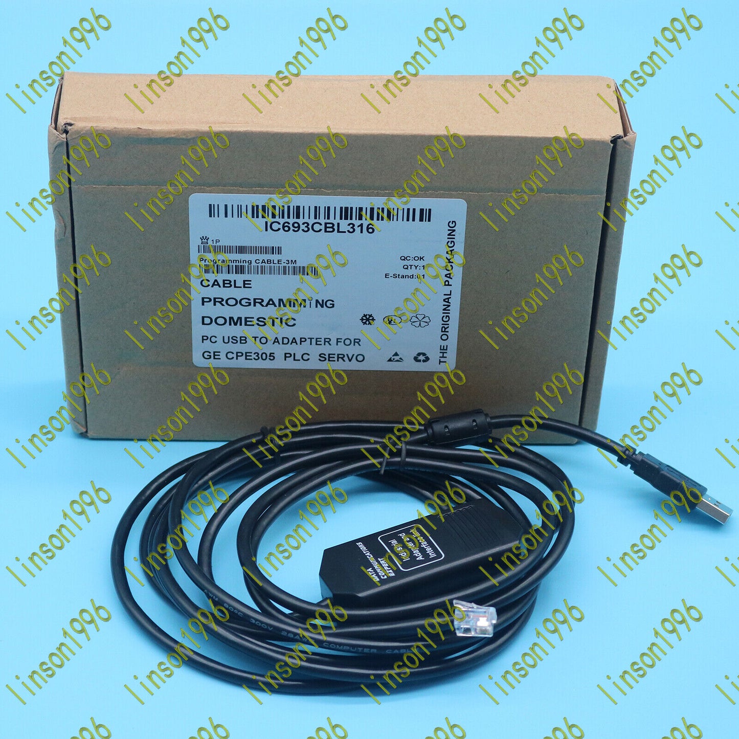 Ge Fanuc IC693CBL316 Programming Cable - GE FANUC