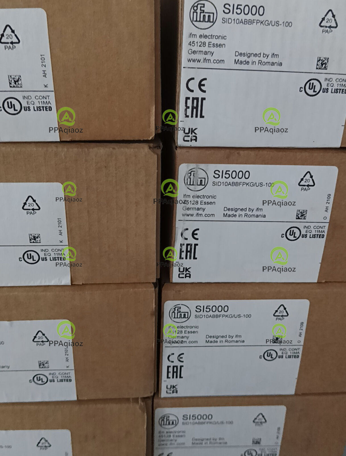 1Pcs IFM SI5000 SID10ABBFPKG US-100 Flow Monitor - IFM