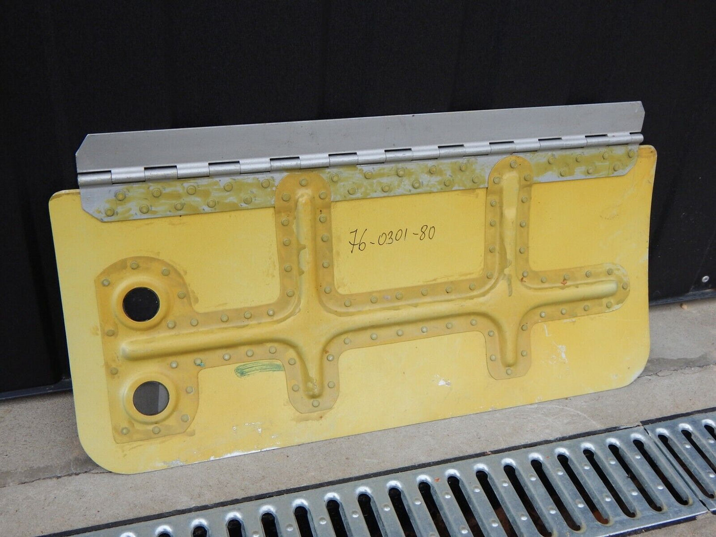 used MiG-21 Russian Military Aircraft Part Panel Fuselage Plate Mig Su - KOEED
