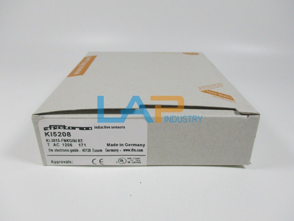 new 1PC IFM Capacitive Sensor KI5208 KI-3015-FNKG/NI - IFM