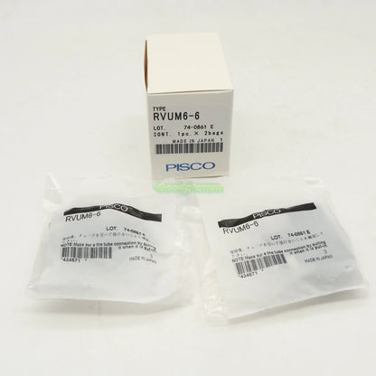 2PCS/Box PISCO RVUM6-6