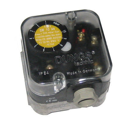 DUNGS LGW3A4 Pressure Switch - High-Reliability Industrial Pressure Switch with 24VDC Input and 120VAC Output - DUNGS