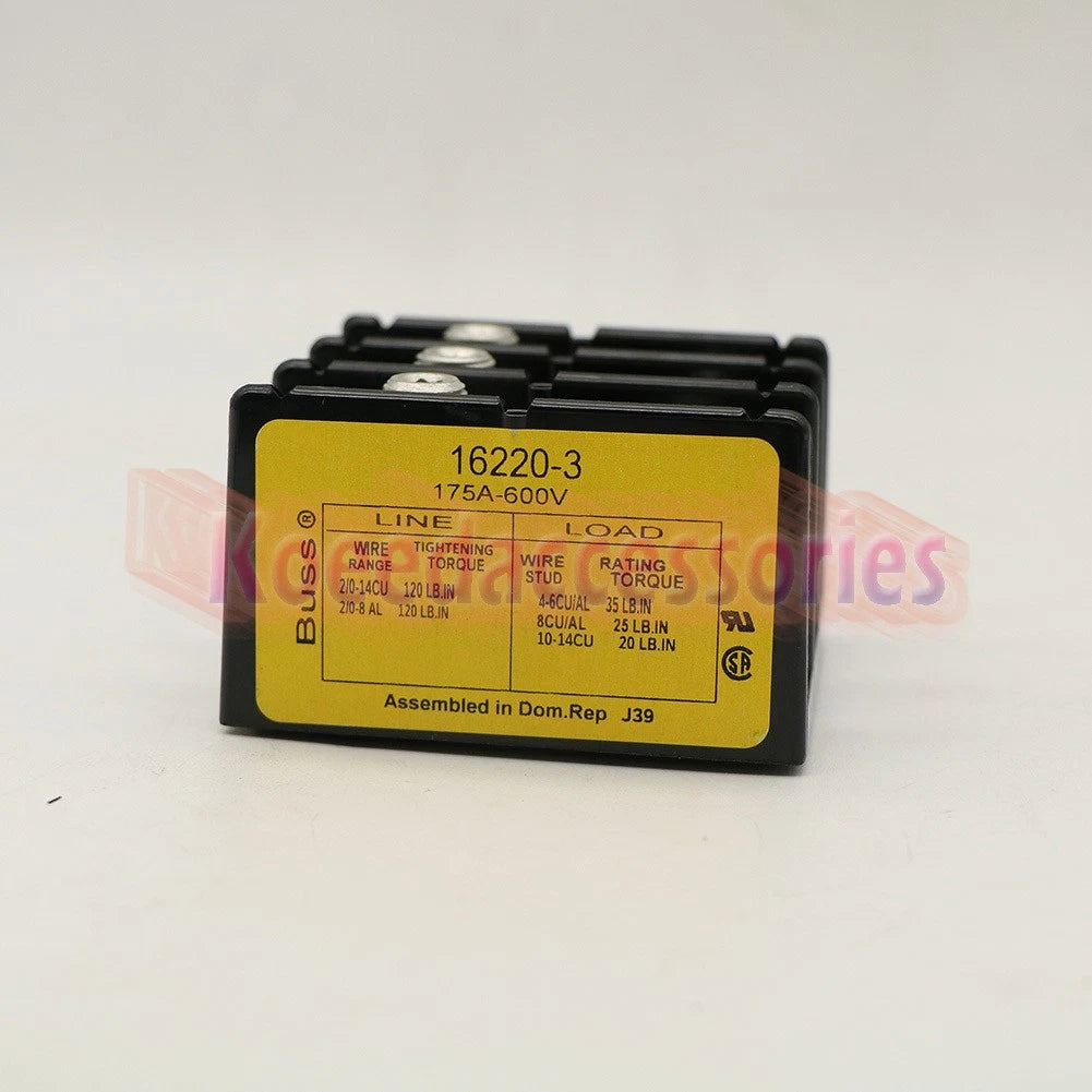 1PC Power Distribution Block 3 Pole 175A 600V 16220-3