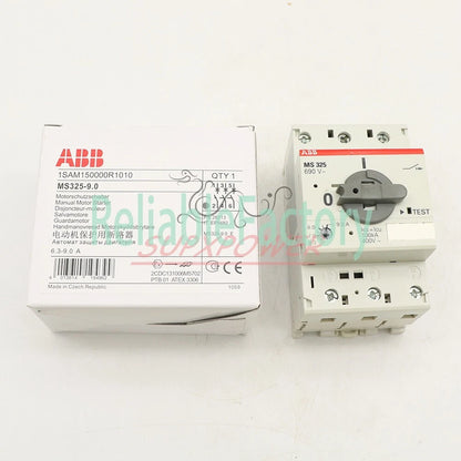 1PCS ABB MS 325-9.0,Manual Motor Starter MS325 6.3...9.0 AMP (1PCS )