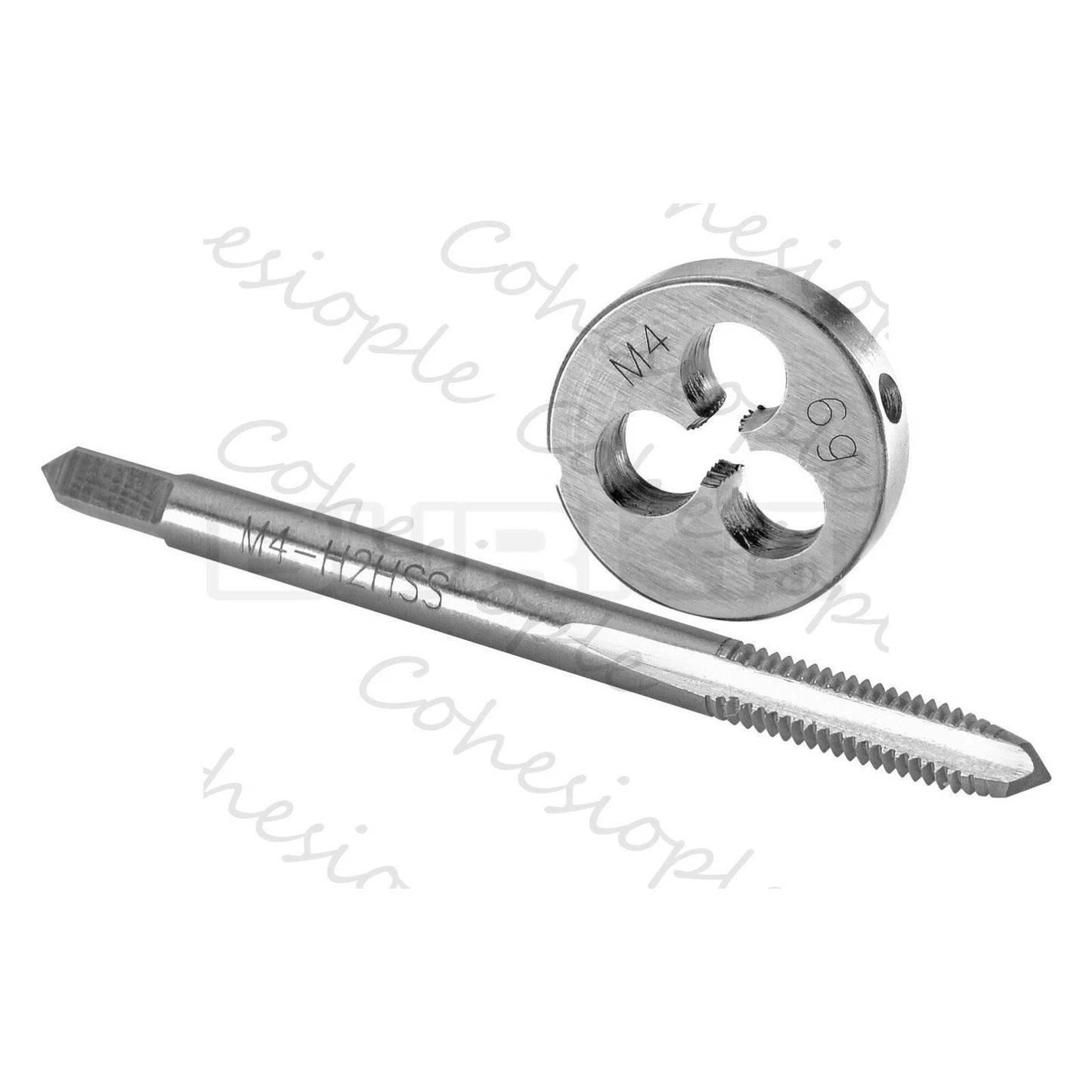 M4 X 0.7 Tap and Die Set Right Hand, M4X0.7 Machine Tap and Round Die