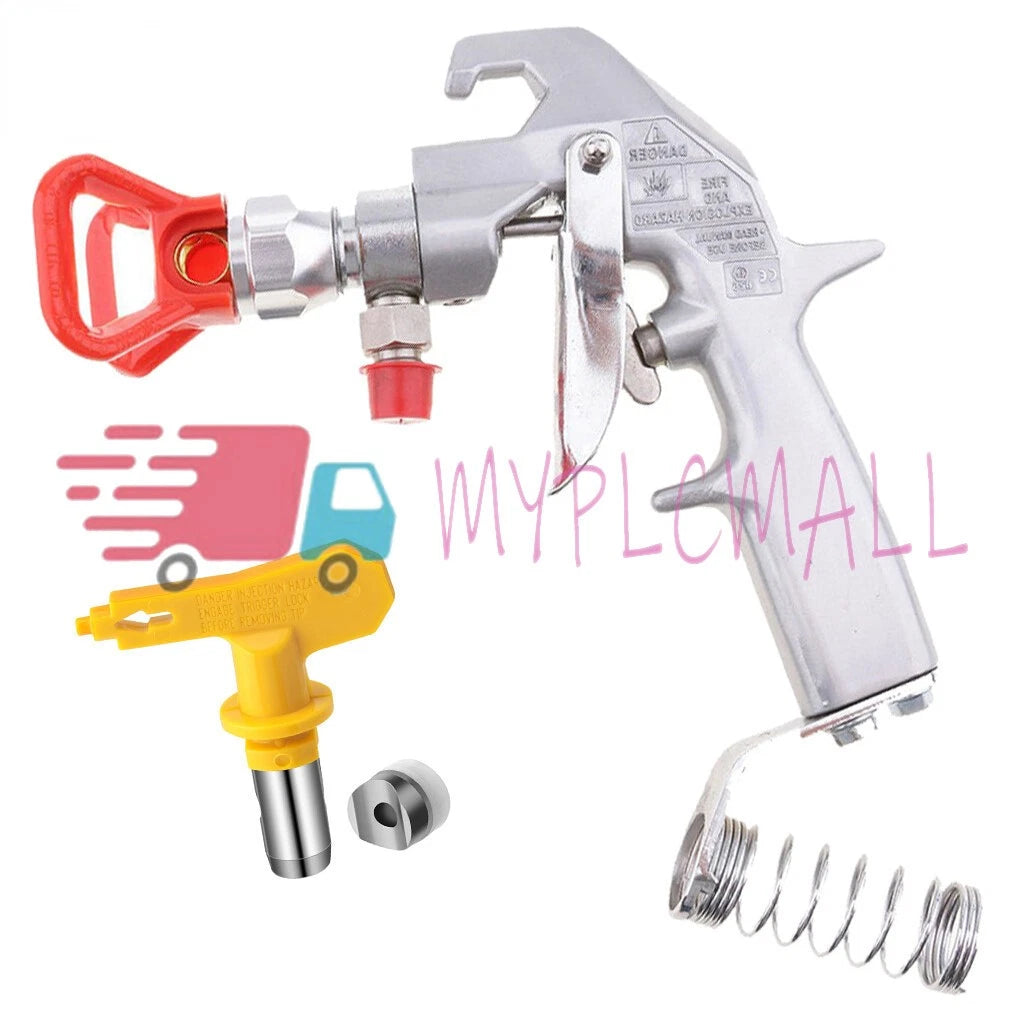 Airless Spray Gun 5000 PSI 248157 with Guard and 217 Tip Fits Road Marking