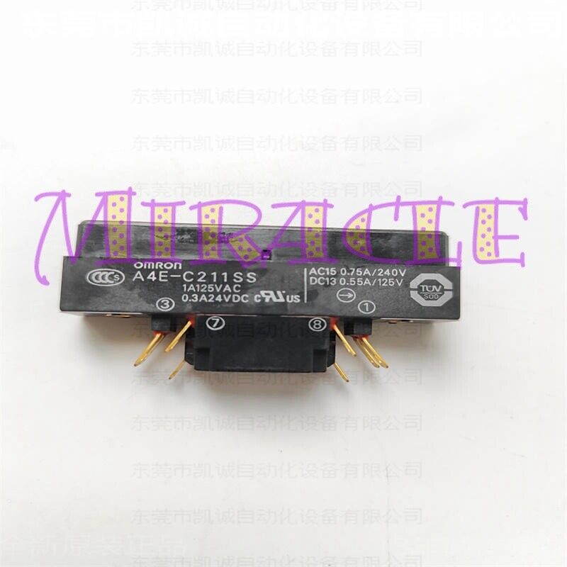 Omron 1PC Starter Switch A4E-C211SS - Easy Setup & Reliable Performance - OMRON