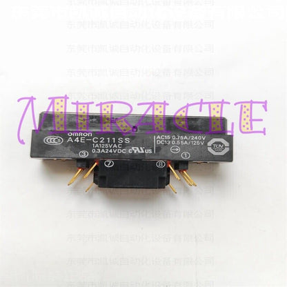Omron 1PC Starter Switch A4E-C211SS - Easy Setup & Reliable Performance - OMRON