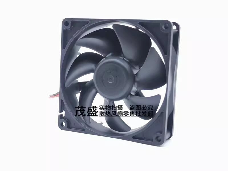 Sanyo 9A0924H402 9025 DC24V 0.1A 2-Wire Double Ball Bearing Mute Cooling Fan