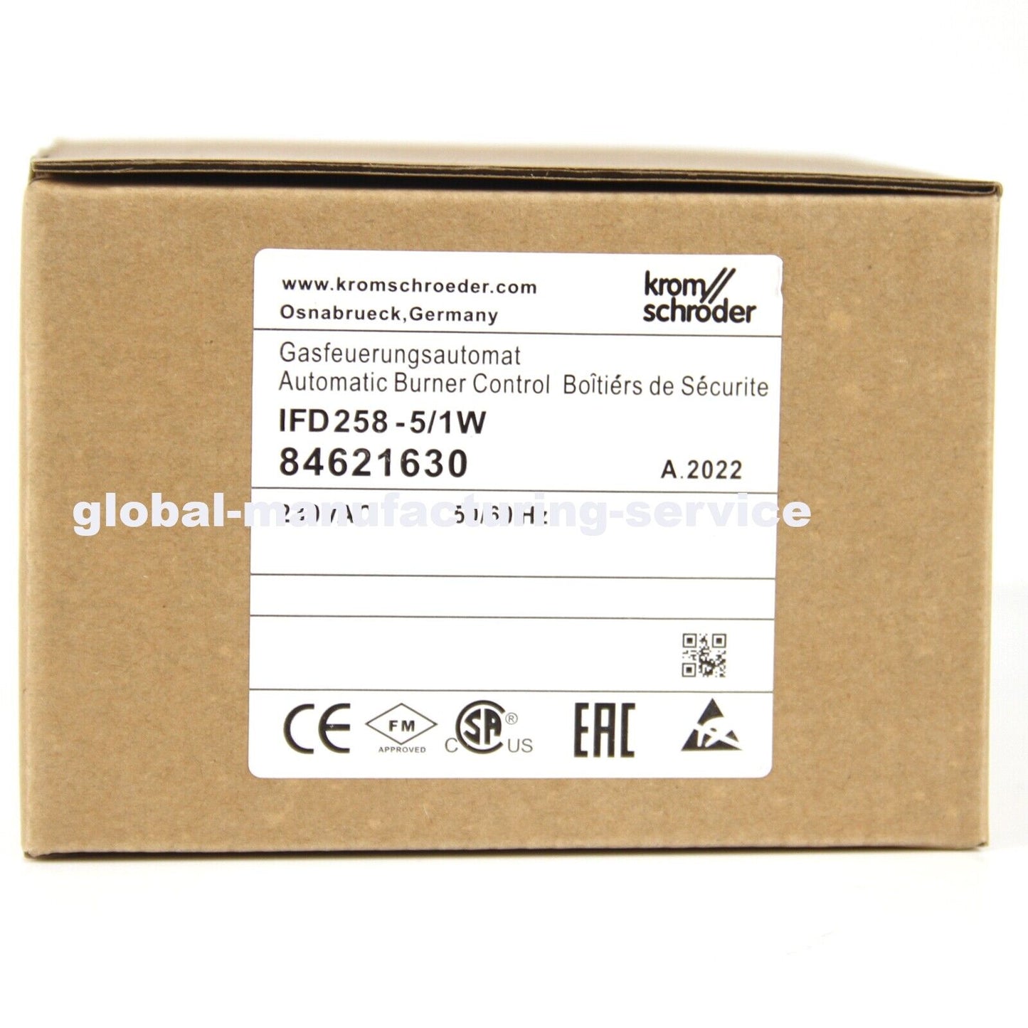 new KROM SCHRODER BURNER CONTROLLER IFD258-5/1W 84621630 - KOEED