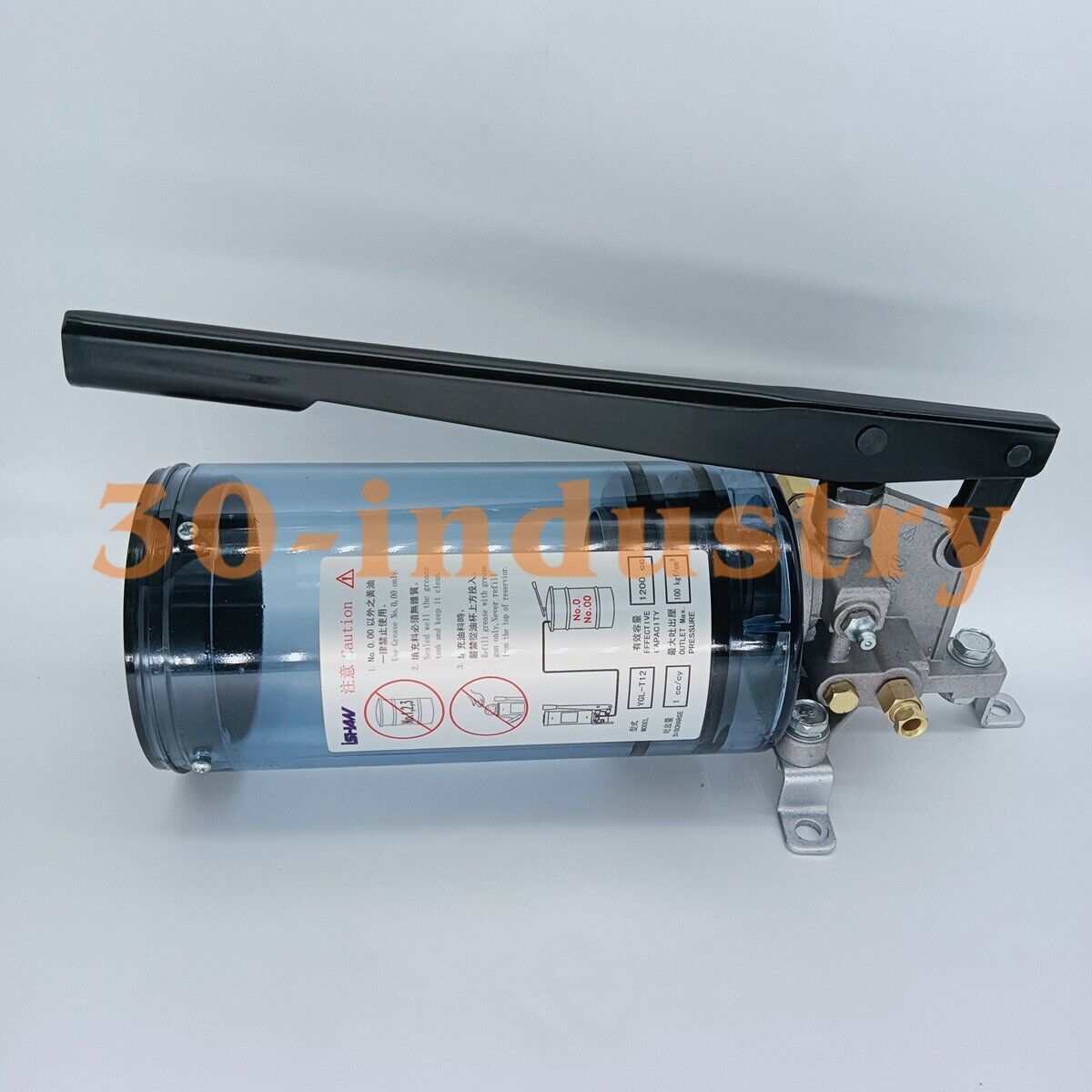 ISHAN YGL-T12 Punch Manual Grease Pump 1200cc for Efficient Use - ISHAN