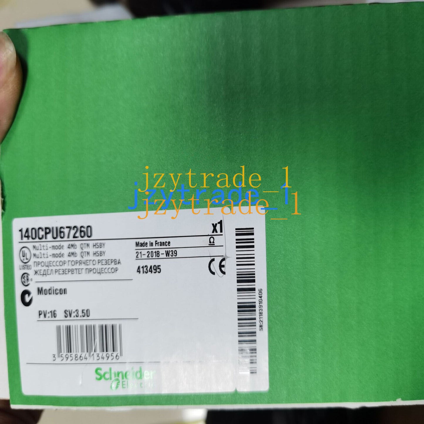 Schneider 140CPU67260 Electric Modicon in Factory Sealed Box - SCHNEIDER ELECTRIC