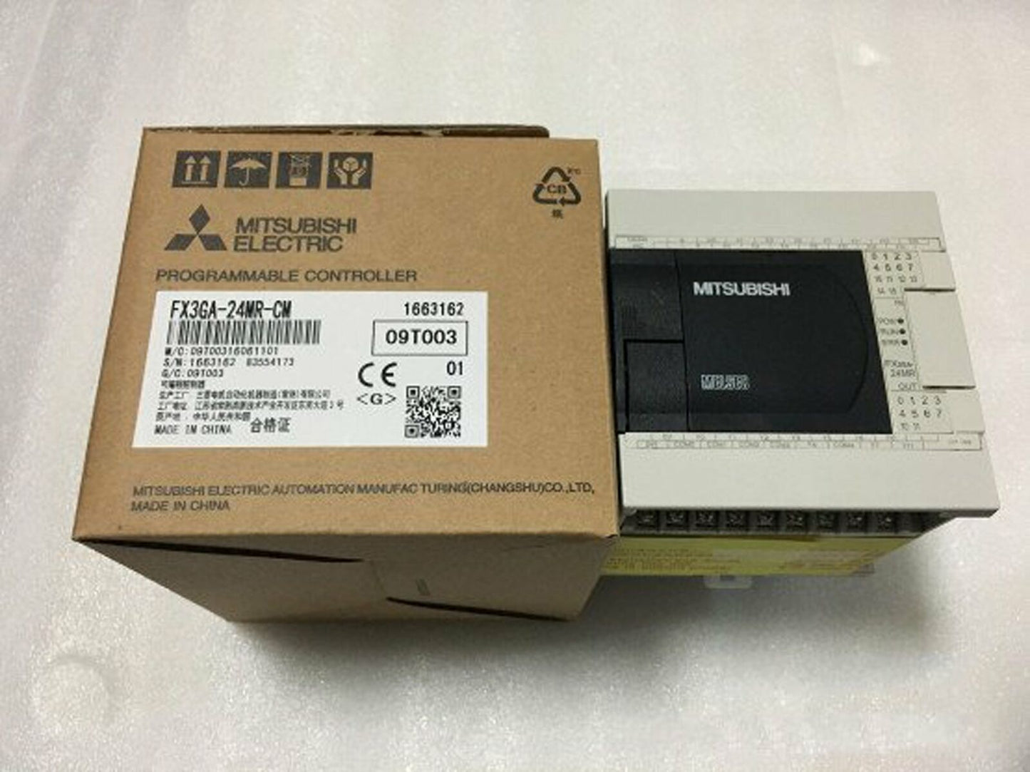 Mitsubishi FX3GA-24MR-CM PLC System, 1-Year Warranty - MITSUBISHI