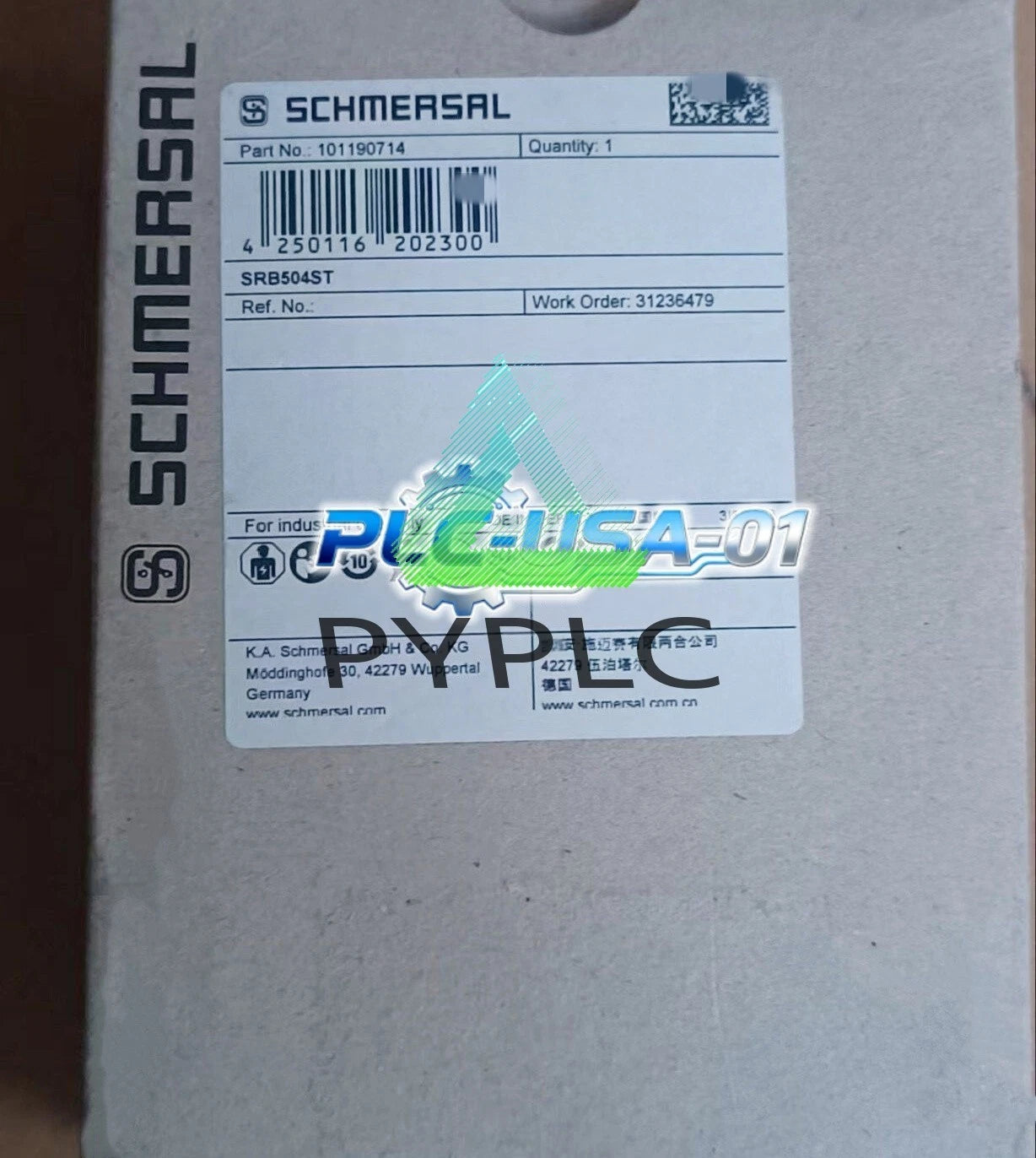 SRB504ST 1PCS Schmersal SRB504ST 24V safety relay Fast Shipping