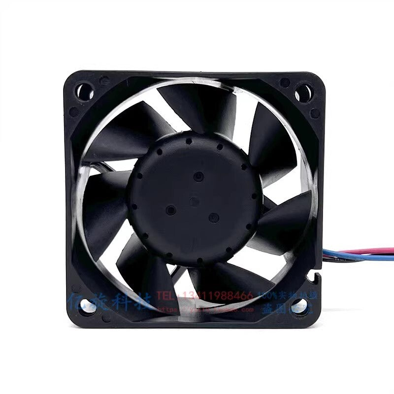 YRC YRD6025S12H 6025 DC12V 0.45A 6CM 2-wire inverter silent cooling fan
