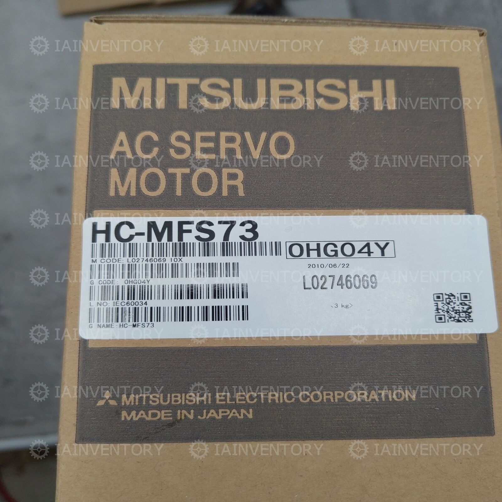 New MITSUBISHI HC-MFS73 AC Servo Motor HCMFS73 Fast - MITSUBISHI