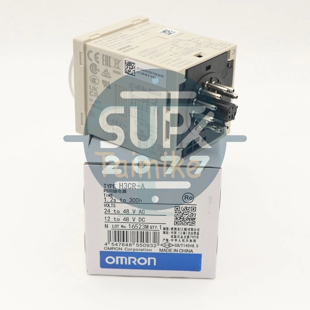 1PCS Omron H3CR-A AC24-48/DC12-48 Timer H3CRA