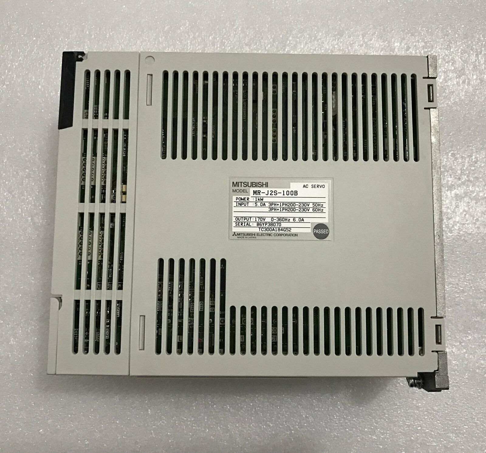 Mitsubishi MR-J2S-100B tested used servo driver in good condition - MITSUBISHI