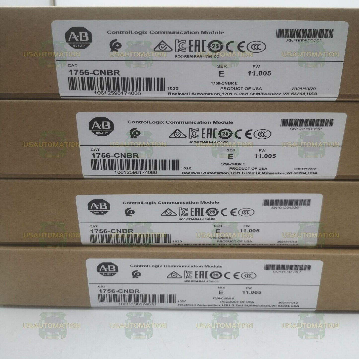 Allen Bradley ControlNet Redundant Bridge Module 1756CNBR - ALLEN BRADLEY