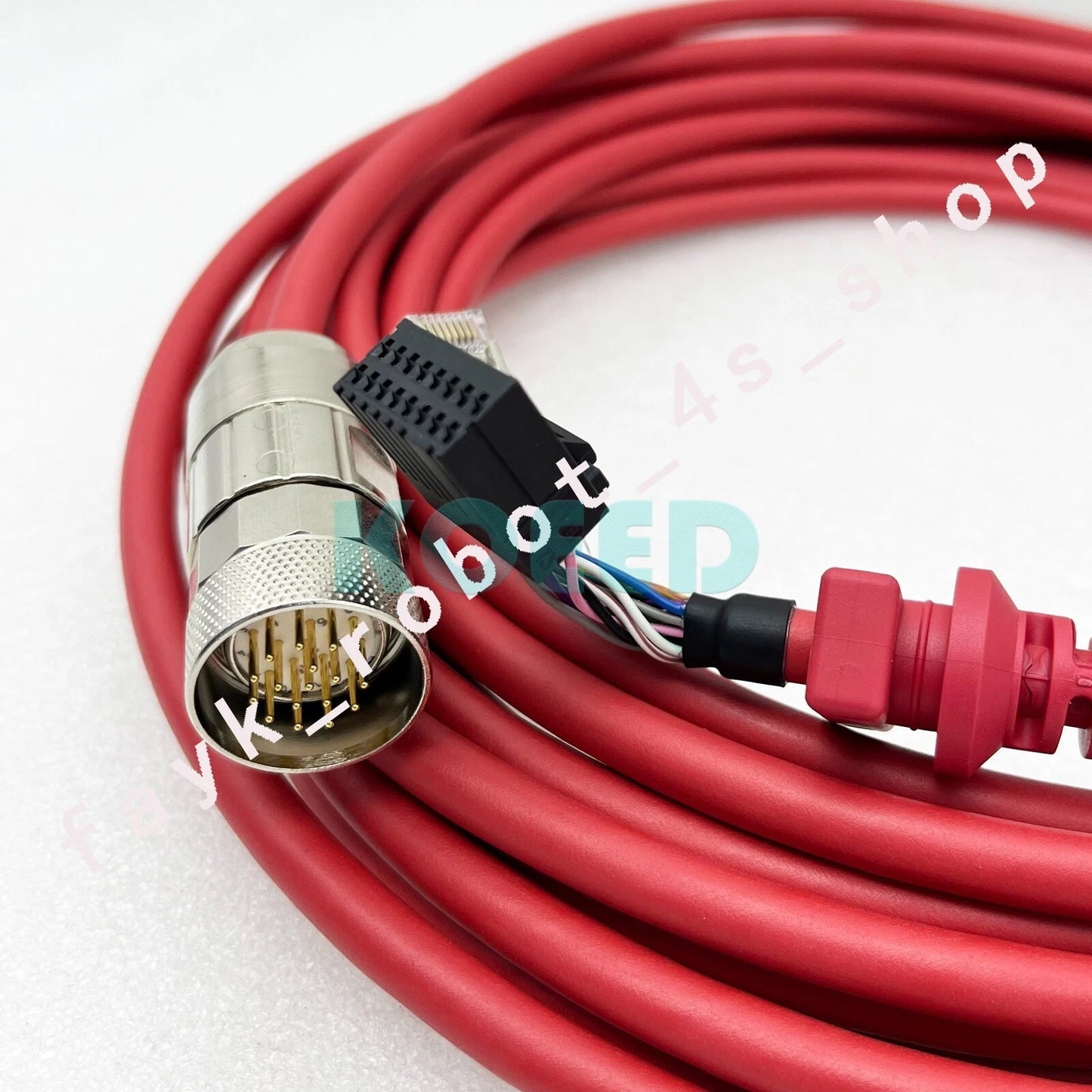 1Pc 10M Cable plug For ABB robot DSQC3120 3HAC085590-001 teach pendant connector
