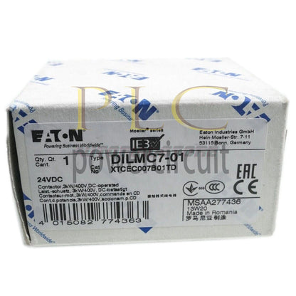 1PCS EATON DILMC7-01 DC24V XTCEC007B01 Dc contactor In Box~