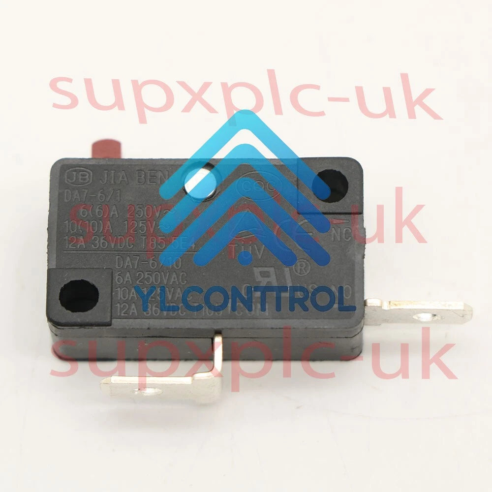 1PCS JIABEN DA7-6/1 DA7-6/10 Micro Switch Normally Open 2 Pins no Press Lever