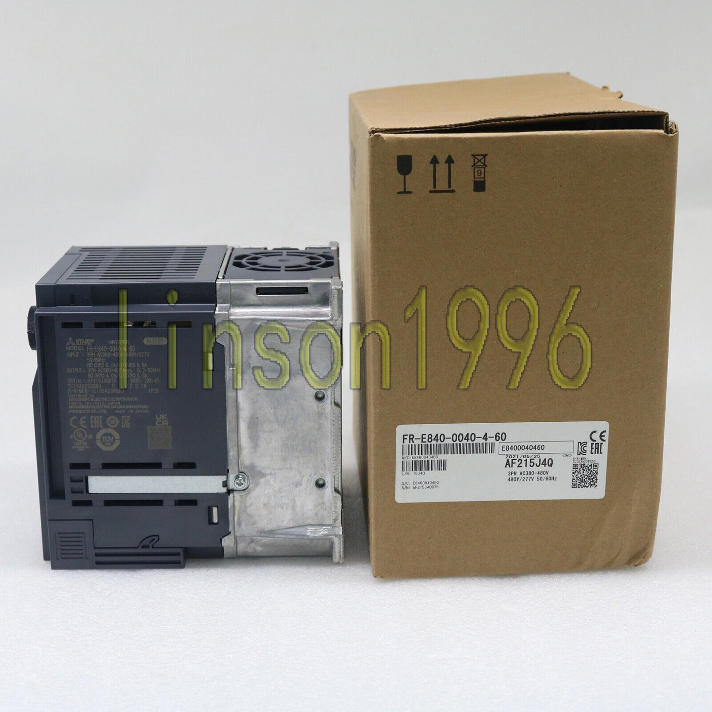 1.5KW Mitsubishi Inverter FR-E840-0040-4-60 New in Box, 1 Year Warranty - MITSUBISHI