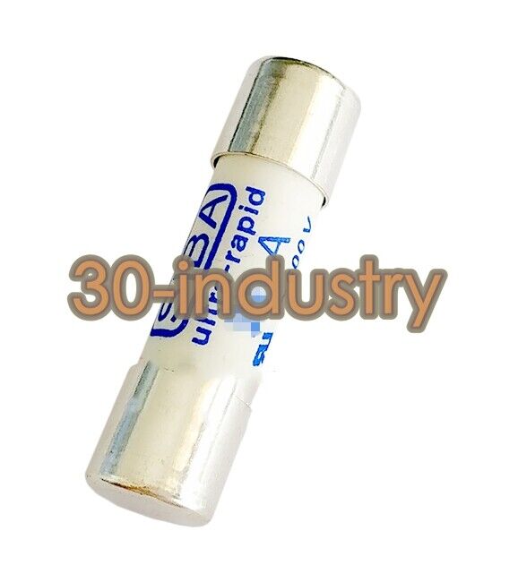 SIBA 6003305 8A Fast Fuse URZ 600VAC 10x38mm - Pack of 10 - KOEED