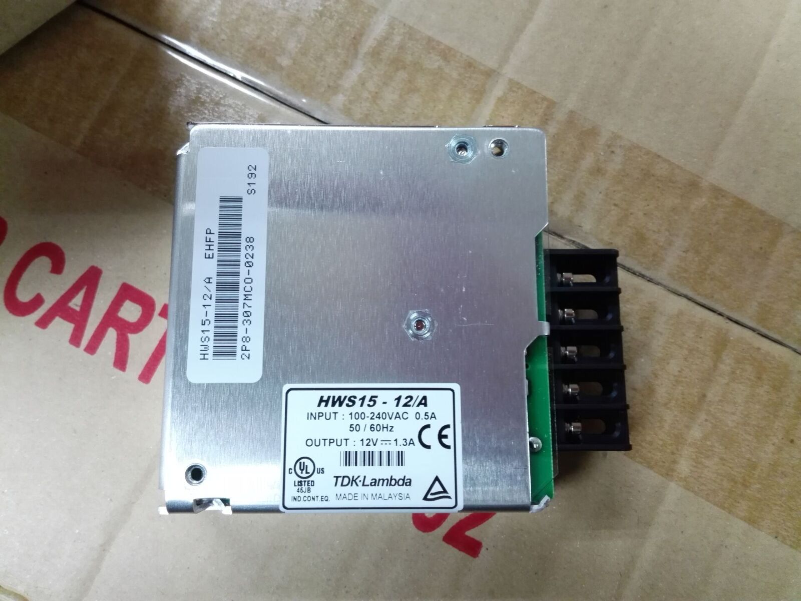 new 1pcs TDK-LAMBDA HWS15-12/A Switching Power Supply 12V 1.3A