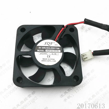 XQF XQF5010HBL 5010 DC24V 0.1A 5CM 2-pin inverter silent cooling fan