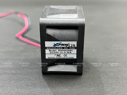 1PCS RGH4028B2 4028 D24V 0.30A 4CM 2-wire violent cooling fan