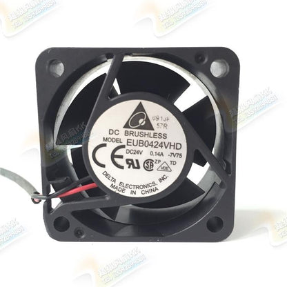 Delta EUB0424VHD 24V 0.14A 4CM 4020 2-wire Inverter Cooling Fan