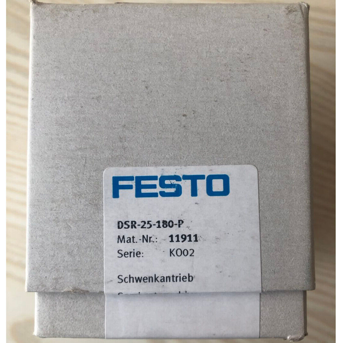 1PC FESTO Vane swing cylinder DSR-25-180-P 11911 SPOT STOCK - FESTO