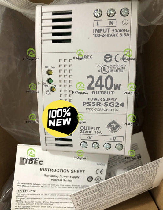 1Pcs IDEC PS5R-SG24 Switching Power Supply - IDEK