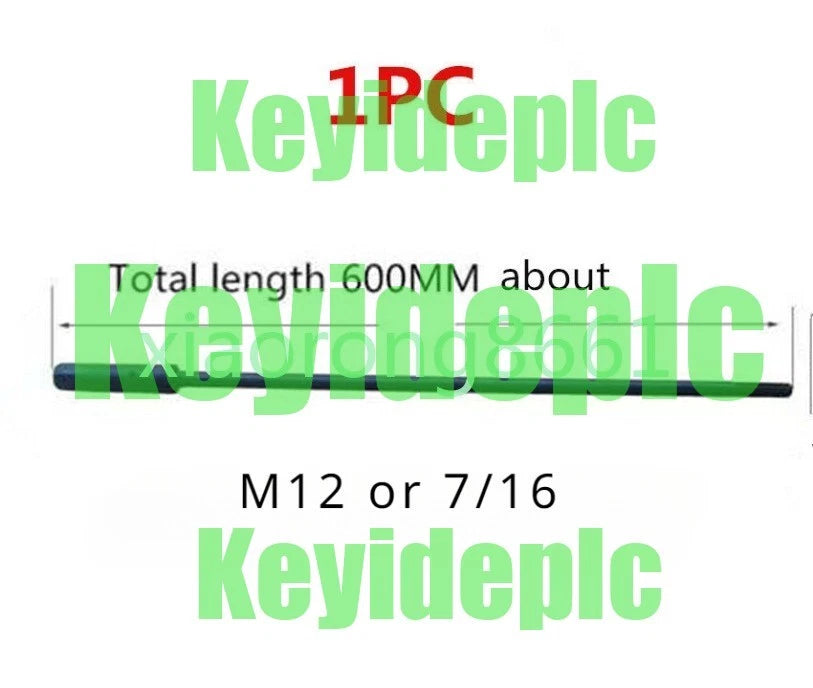 1PC Draw Bar Overall Drawbar M12 or 7/16 Thread Fit Milling Machine R8 #ke