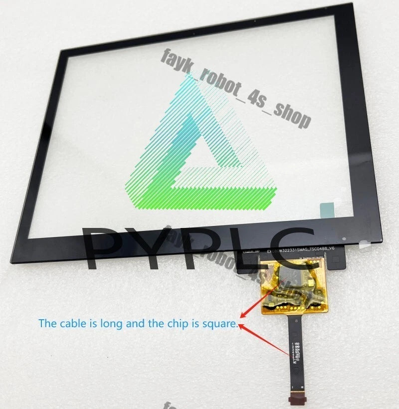 1PCS For DSQC3120 3HAC085590-001 teach pendant keypad Touch screen glass