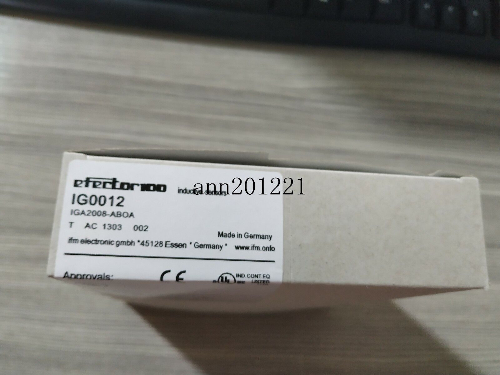 new 1PC IFM IG0012 proximity Switch - IFM