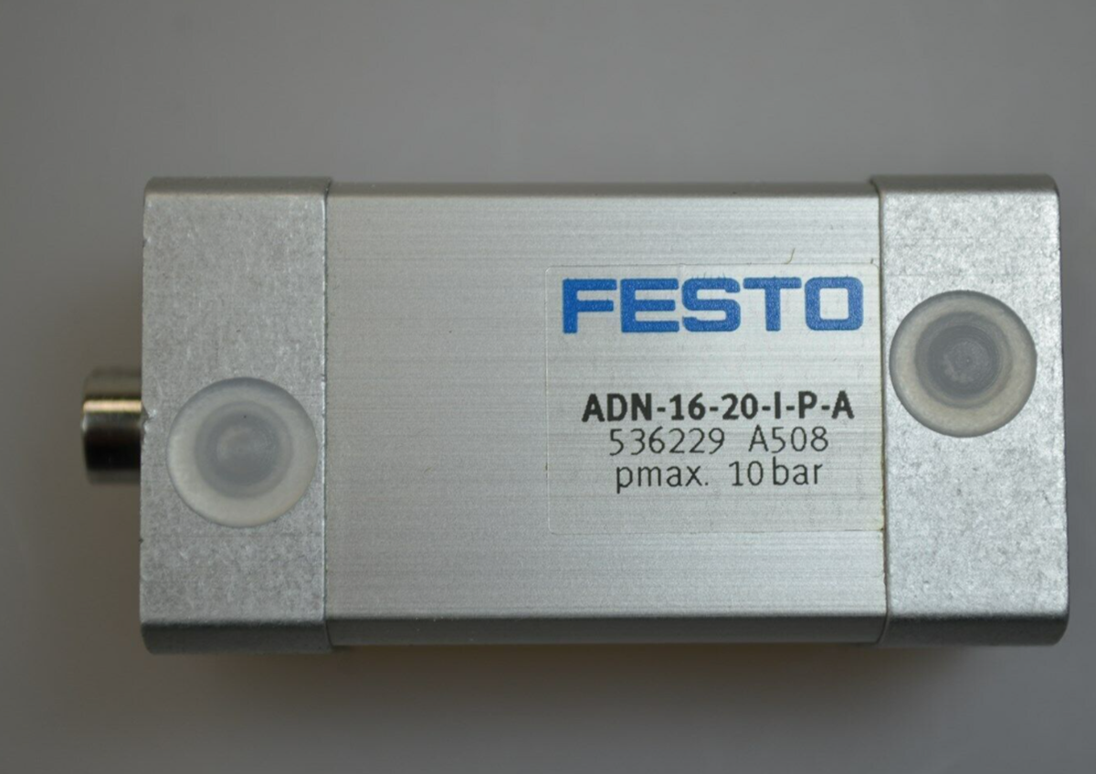 FESTO ADN-16-20-I-P-A Compact Cylinder | 16 Bar Cylinder | 200 mm Travel | Industrial Cylinder | FESTO Compact Cylinder - FESTO