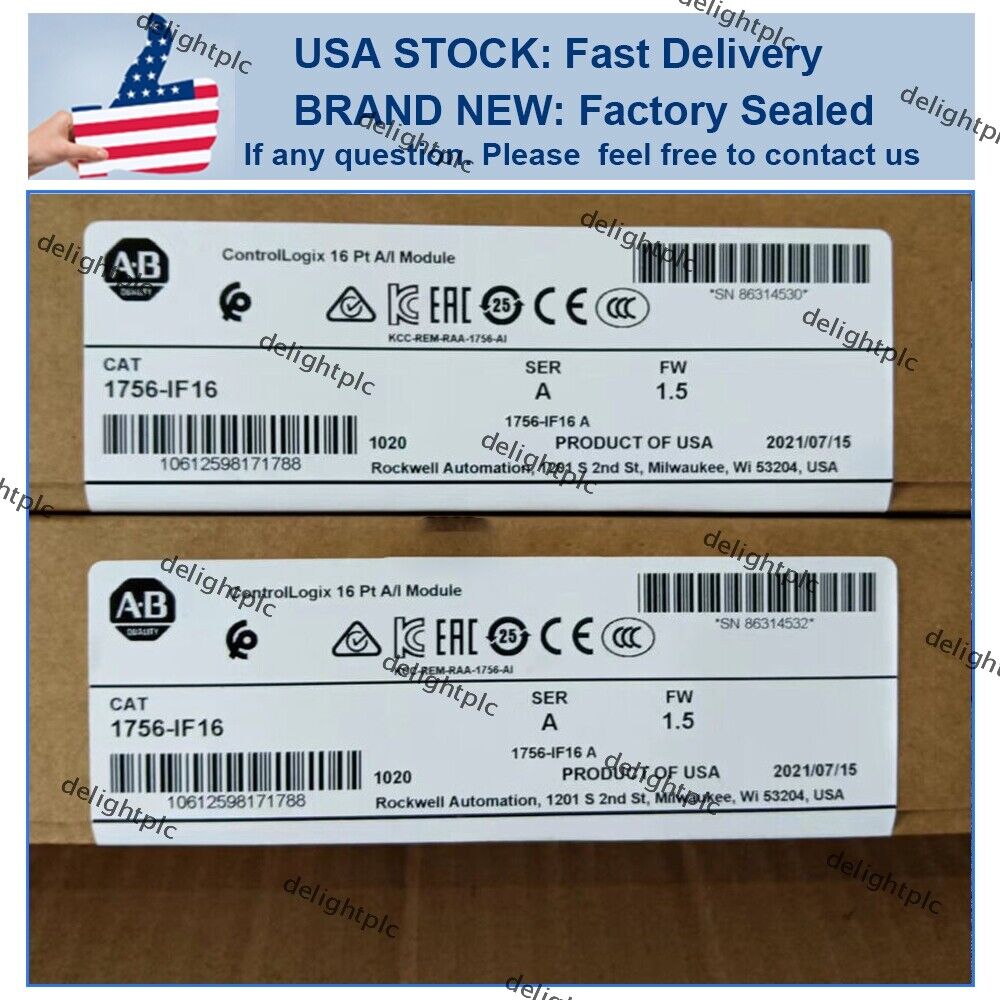 Allen Bradley 1756IF16 SER B ControlLogix 16 Pt Input Module - ALLEN BRADLEY