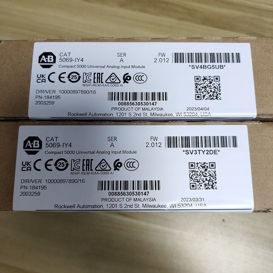 Allen-Bradley 5069-IY4 Compact 5000 Analog Input Module Sealed - ALLEN-BRADLEY