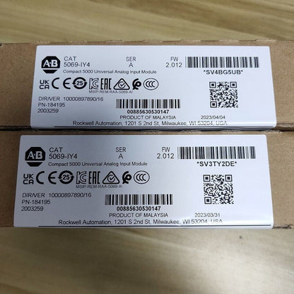 Allen-Bradley 5069-IY4 Compact 5000 Analog Input Module Sealed - ALLEN-BRADLEY