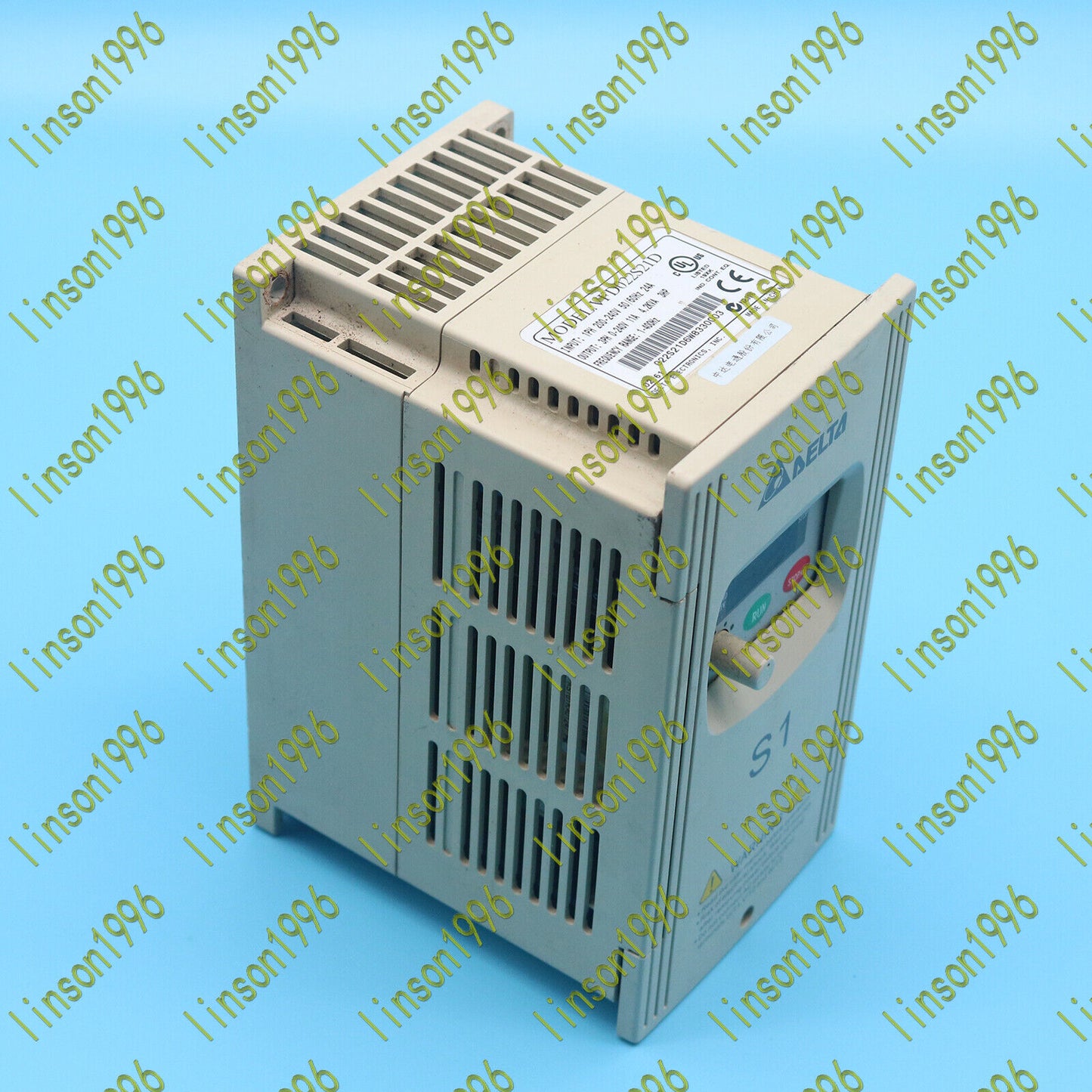 Used Delta VFD022S21D Frequency Converter - DELTA