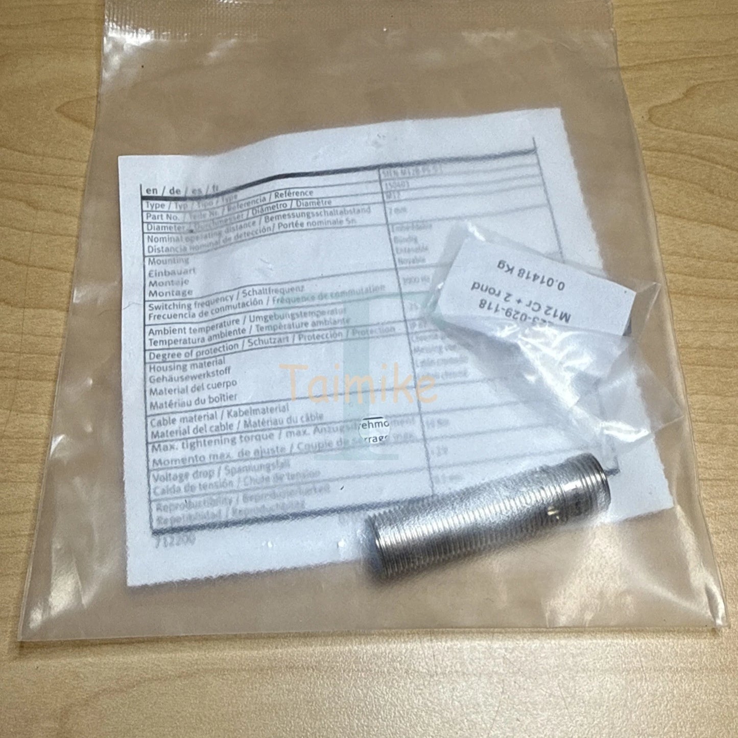 ! Festo SIEN-M12B-PS-S-L Proximity Sensor 150403
