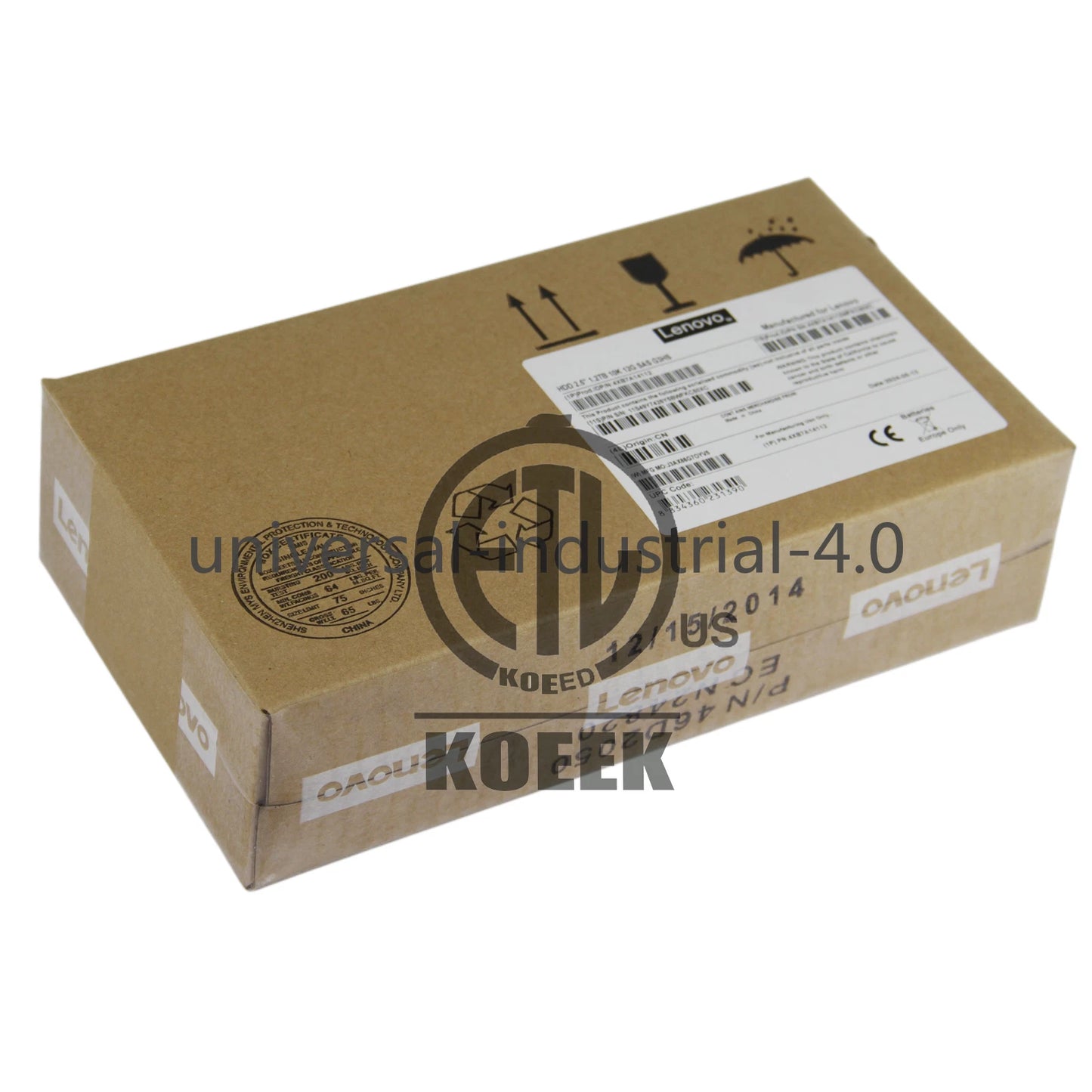 4XB7A14112 Lenovo 01PG635 1.2TB 2.5" SAS Hot Swap Internal Hard Drive with Tray