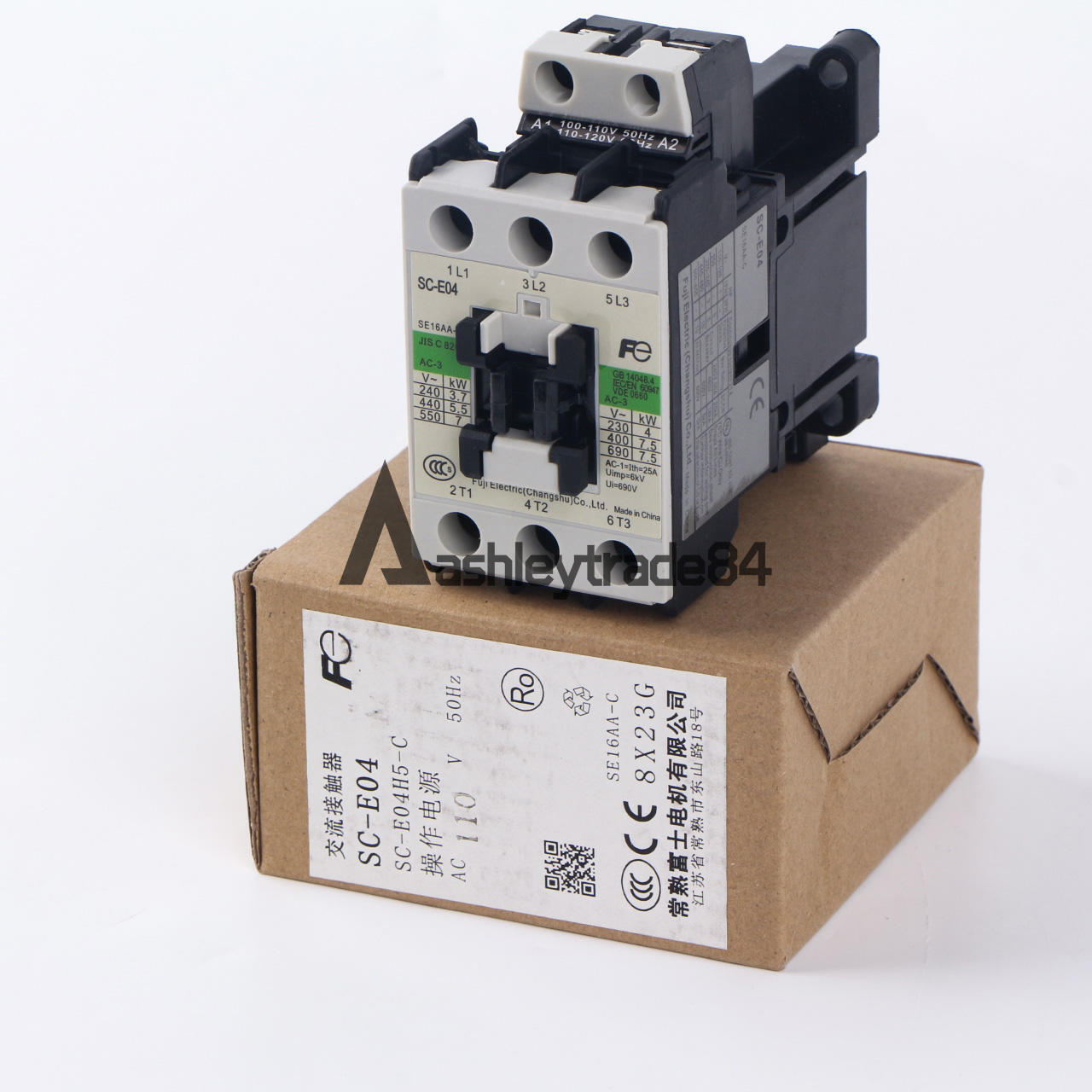 new ONE  FUJI SC-E04 110VAC Contactor