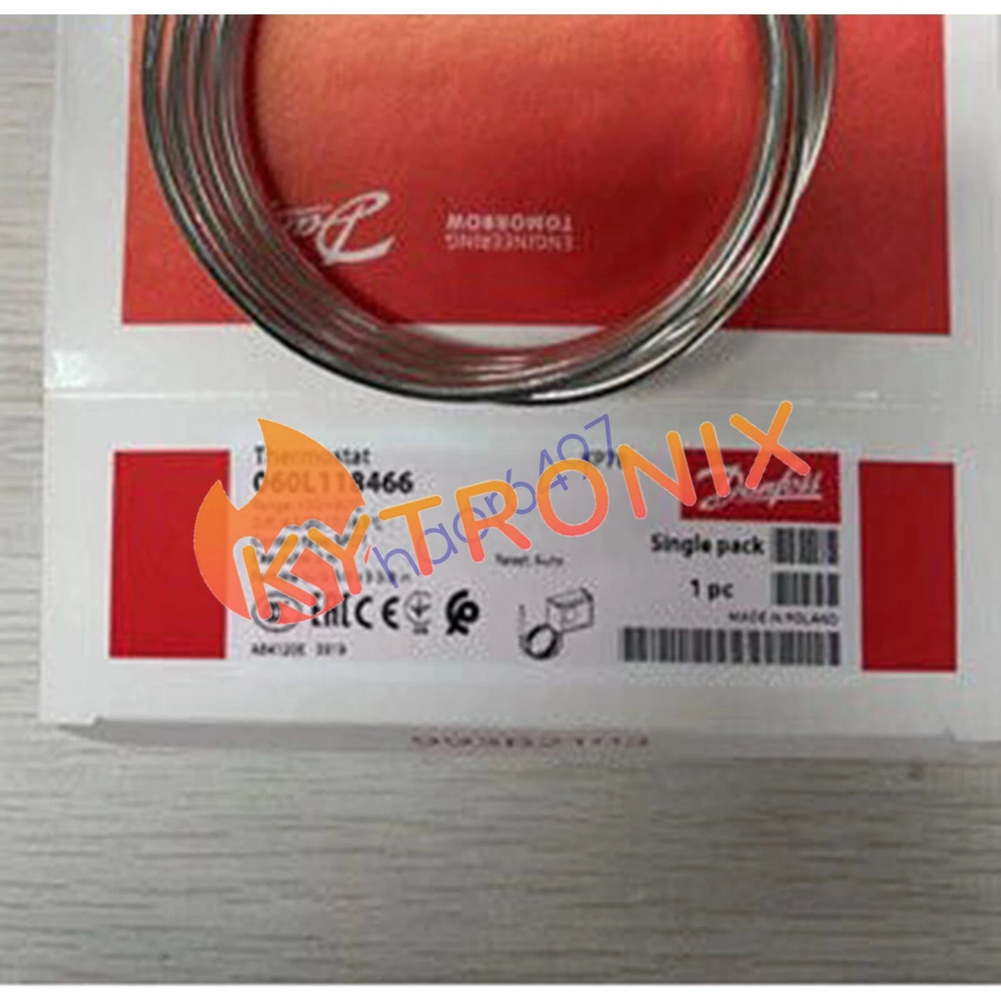 1pc Danfoss Temperature Switch Controller KP78 060L118466