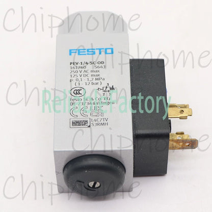 1PCS Festo Pneumatic PEV-1/4-SC-OD 161760 Pressure Switch PEV-1/4-SC-0D
